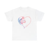 Unisex Heavy Cotton Siamese Cat Tee